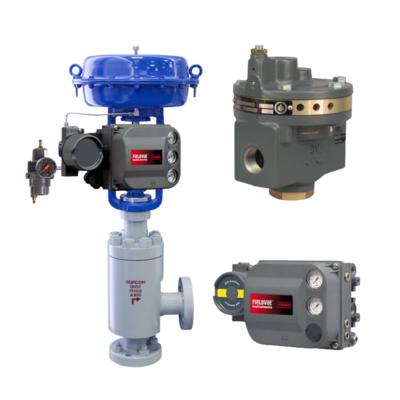 Aumentador de volumen de la serie Fisher 2625 con conexión NPT 3/4