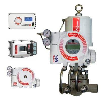Válvula de control neumática y regulador Fisher de stock nuevo y posicionador de válvula FLOWSERVE 3200MD 520MD 3800MD