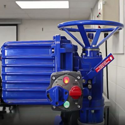 Proveedor Regulador de presión de gas natural Deslizamiento personalizado de flujo, servidor de flujo, actuador de válvula eléctrica a prueba de explosiones de múltiples giros