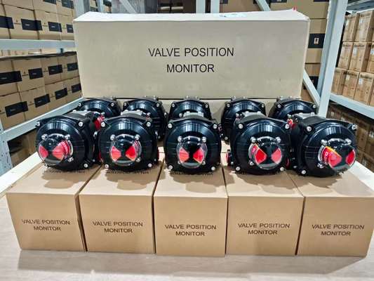 Válvula de control de tres vías con comunicación HART 20-100 Psi