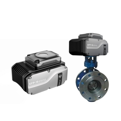 Actuador de válvula FFC EF-P Serie Micro-control y válvula de mariposa China para tratamiento de agua y energía