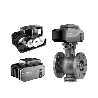 Actuador de válvula FFC EF-P Serie Micro-control y válvula de mariposa China para tratamiento de agua y energía