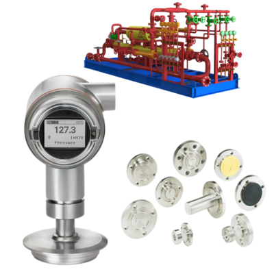 Transmisor de presión Rosemount 3051HT con rango de reducción de 150:1 para alta temperatura