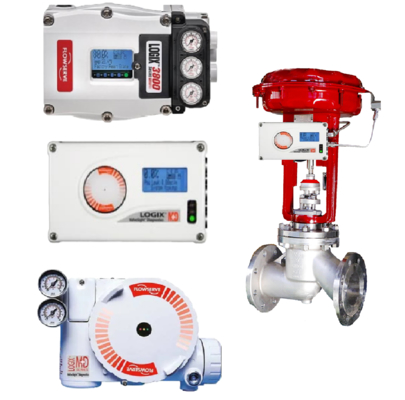 Flowserve 3200MD válvula de control neumático 5-100 Psi actuador lineal
