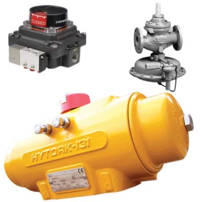 El ejecutor neumático Hytork Excel XL 5.6 Bar ISO 5211