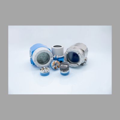 Estación de descompresión y refrigeración equipada con un medidor de caudal de vórtice Endress+Hauser Proline Prowirl R 200 y un transmisor de temperatura ITEMP TMT31