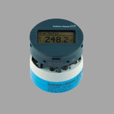 Endress+Hauser Proline Prowirl O 200 medidor de caudal de vórtice y transmisor de temperatura ITEMP TMT82 HART 7 con conjunto de válvulas de control de caudal