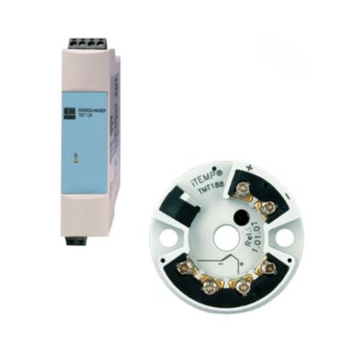 Dispositivo de control de presión/caudal con caudalímetro vortex Proline Prowirl D 200 de Endress+Hauser y transmisor de temperatura ITEMP TMT188