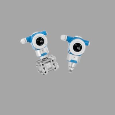 Conjunto de válvula de control de flujo con caudalímetro vortex Proline Prowirl D 200 de Endress+Hauser y transmisor de presión Cerabar PMP50