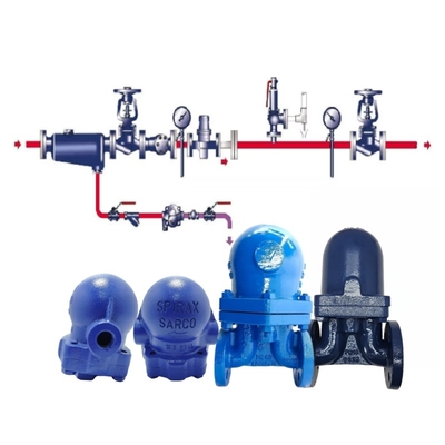 SPIRAX SARCO FT14 FT43 FT44 válvula de bolas para el intercambiador de calor