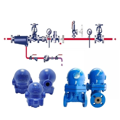SPIRAX SARCO FT14 FT43 FT44 válvula de bolas para el intercambiador de calor