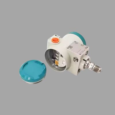 Transmisor de presión Siemens SITRANS P320 7MF0300, caudalímetro vortex SITRANS FX330 y colector de válvula de control de flujo