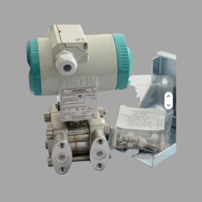 Transmisor de presión Siemens SITRANS 7MF4433-1DA02-2AB6-Z, caudalímetro vortex SITRANS FX330 y dispositivo de conmutación de válvulas