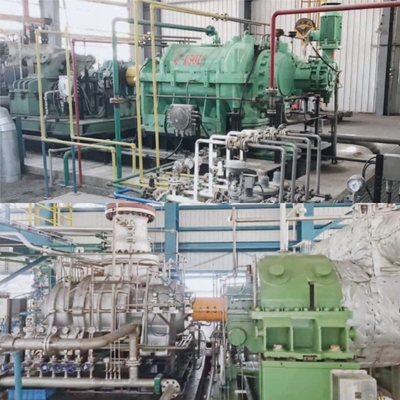 Bomba de calor de baja presión para la industria petroquímica