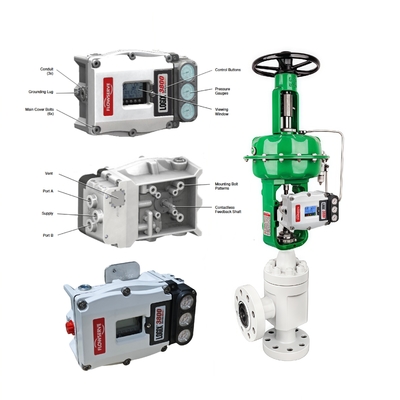 Precio del controlador de válvula industrial Flowserve Valve Positioner 3800 3821-28EA-D43L-1130-00, válvulas de control personalizadas de fábrica