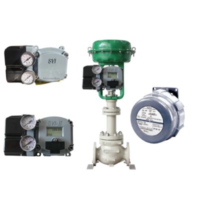 DN50 Spirax Sarco válvula de control neumático KE73 y el posicionador de válvulas Masoneilan SVI2/SVI3/SVI1000 y el material de refuerzo