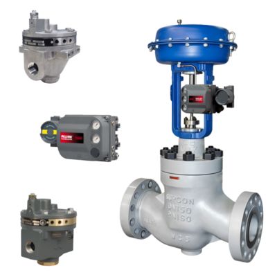 Válvula de control neumática y posicionador de válvula Fisher y otros accesorios de válvula Fisher Volume Boosters 2625
