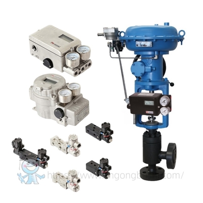 Proveedor de stock: Controlador de válvula de acero inoxidable Power-Genex SS2 SS2SL SS2SR Posicionador digital inteligente de válvulas