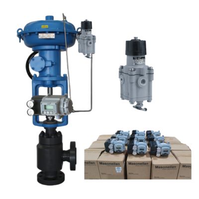 Posicionador de válvula Masoneilan serie 78 5-100psi 1/4NPT con alivio de presión