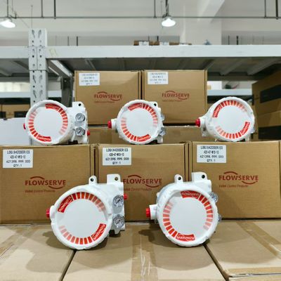 Valvas de control chinas con posicionador de válvulas Flowserve 3200MD Logix 420 Logix MD + 67cfr Regulador Asco Solenoide