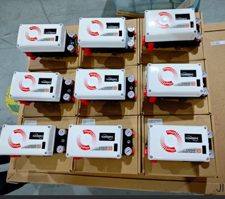 Valvas de control chinas con posicionador de válvulas Flowserve 3200MD Logix 420 Logix MD + 67cfr Regulador Asco Solenoide