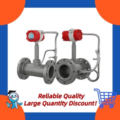 Industrial Flow Measurement Supmea Liquid Air Steam Electromagnetic Flowmeter DN50 DN100 Vortex Flow Meter Supplier