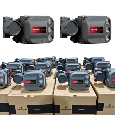 El control de la válvula neumática de Fisher DVC6200, el posicionador inteligente de la válvula y la válvula de solenoide de Buerkert tipo 5404