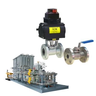 Famous KTM Valve On-off Valve  EB7 Unibody Floating Ball Valve Keystone Actuator  Topworx Limited Switch