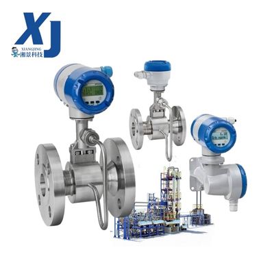 Medidor de flujo de medición de gas, vapor y líquido Steam Krohne OPTISWIRL 4070, medidor de flujo de vórtice digital con compensación de presión y temperatura