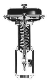 Fisher 657/667 Pneumatic Control Valve with Spring-return and Linear Actuation and Fisher DVC6200 Positioner Controller Fisher 67CFR Series Regulator for Gas Media