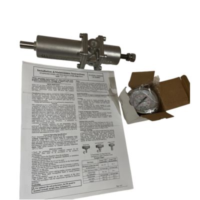Regulador de filtro de aire comprimido Emerson Asco de acero inoxidable 342A personalizado con controlador de válvula Fisher DVC6200