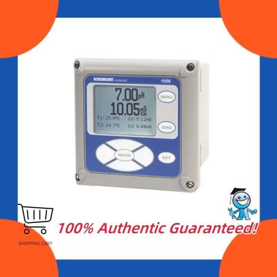 Analizador de doble canal Rosemount 1056 EAC Certificate Transmisor inteligente multiparámetro para análisis de líquidos de cuatro hilos