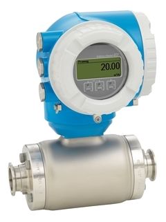 Medidor de flujo electromagnético E+H Prolina Promag H 300 Endress Hauser 5H3B Medidor de flujo para la industria sanitaria