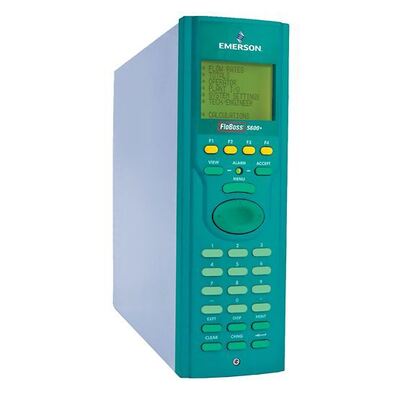 Emerson FloBoss S600+ Computador de flujo Sistema de medición de flujo en tiempo real compatible con AGA Medición de transferencia de custodia de múltiples flujos