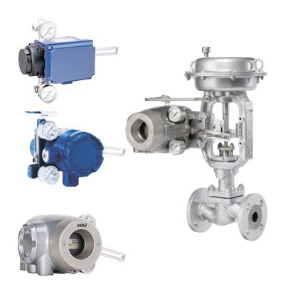 Azbil Smart Valve Positioners — AVP100, AVP300 and AVP700 Series