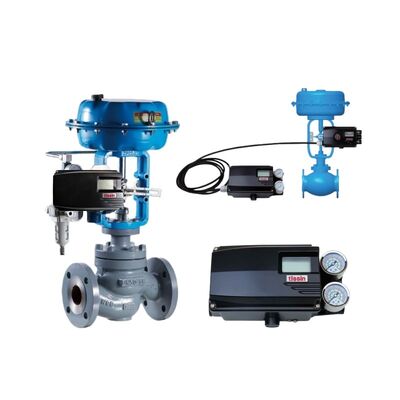 Posicionador de válvula de control de alta precisión TS800 Serie 4-20mA Posicionador de válvula inteligente Control neumático industrial