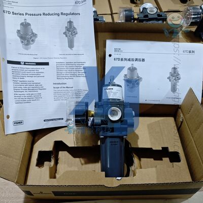 Reguladores y reguladores de filtros con accionamiento directo de la serie Fisher 67D