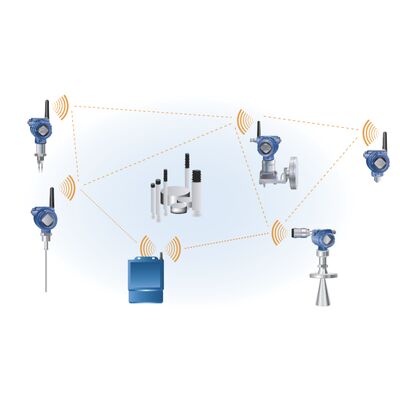 Emerson Wireless HART Transmisor de nivel de radar sin contacto Rosemount 3408 Mediciones de nivel del monitor