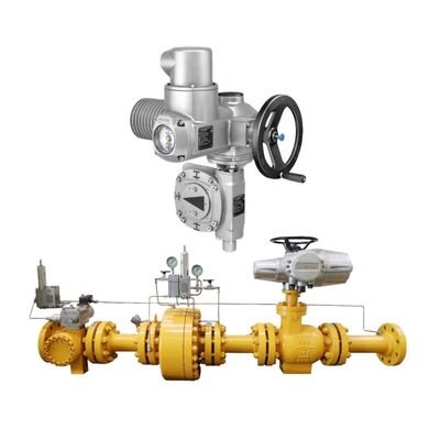 Módulo de torsión de alta intensidad para giros y giros múltiples AUMA SA Actuador eléctrico de giros múltiples GS Caja de cambios Actuador de válvula industrial