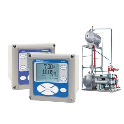 Analizador de agua industrial en línea Emerson Rosemount 1056, transmisor inteligente de cuatro hilos para tratamiento de aguas residuales