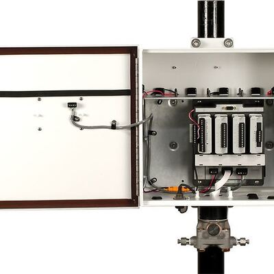 Administrador de flujo de monitoreo preciso y compacto Emerson FloBoss 107 Computadora de flujo multi-tubería para aplicaciones de petróleo y gas