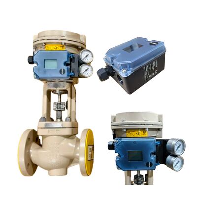 Actuador de diafragma neumático Samson 3277, Cuerpo de válvula de globo 3241, Posicionador de válvula 3725