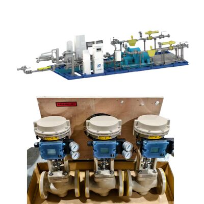 Cuerpo de válvula de control Samson 3241, actuador neumático 3277, posicionador de válvula 3725