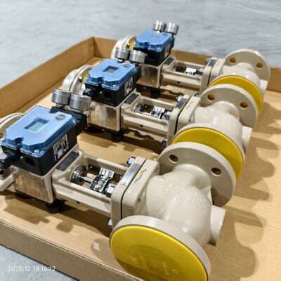 Cuerpo de válvula de control Samson 3241, actuador neumático 3277, posicionador de válvula 3725