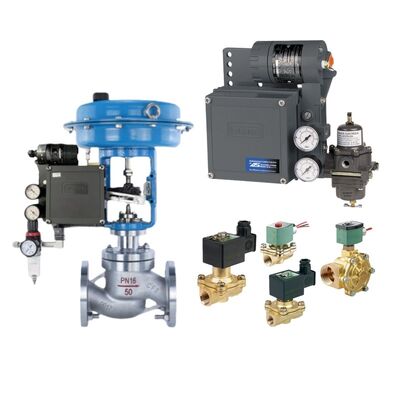 Buena Precio Valva Asco de solenoide y posicionador de válvula neumática de acción única Fisher 3582 3582i Válvula de control OEM proveedor China