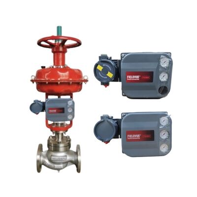 Control digital de válvulas Emerson Fisher FIELDVUE DVC6200 HC AC AD PD SIS Posicionador de válvulas para válvulas de control neumático