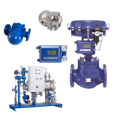 Nueva válvula de control neumática KE73 SPIRAX SARCO y trampa de vapor de flotador de bola FT14 FTGS14 DN25 PN16