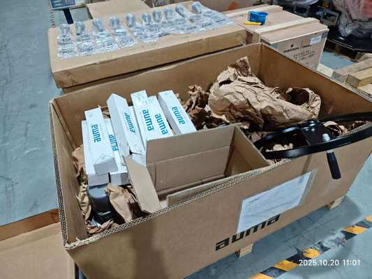 Actuadores lineales eléctricos AUMA Actuadores de válvulas SA y LE Con CA AM Auma Controls para válvula de control de alta temperatura china