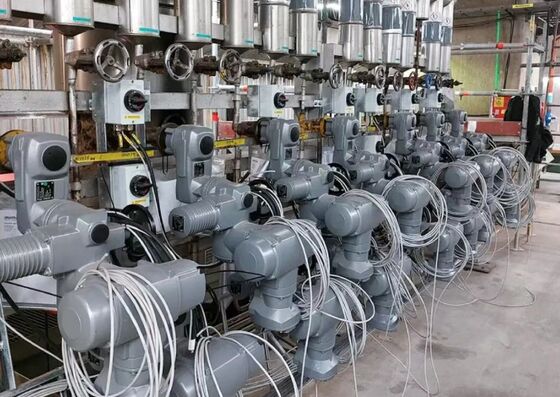 Actuador AUMA SA de alta calidad 10 Nm 32000 Nm Actuador de válvula eléctrica AUMA SA16.2-F16 Actuador multigiro para válvula industrial