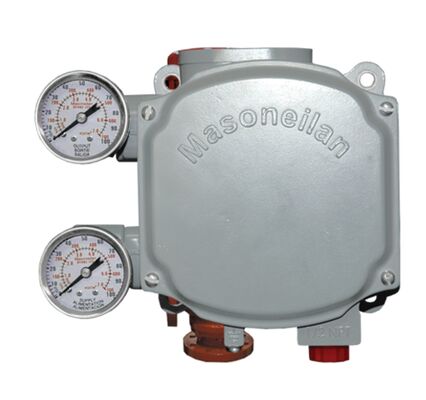 Masoneilan SVI1000G/IM posicionador inteligente de válvulas con función de retroalimentación magnética, emparejado con el relé neumático Rotork Fairchild M22